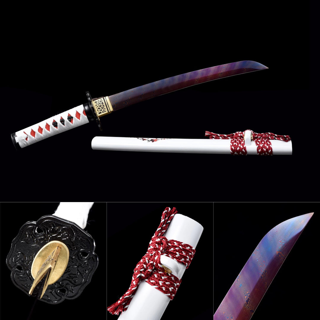 Color Treated White Tanto