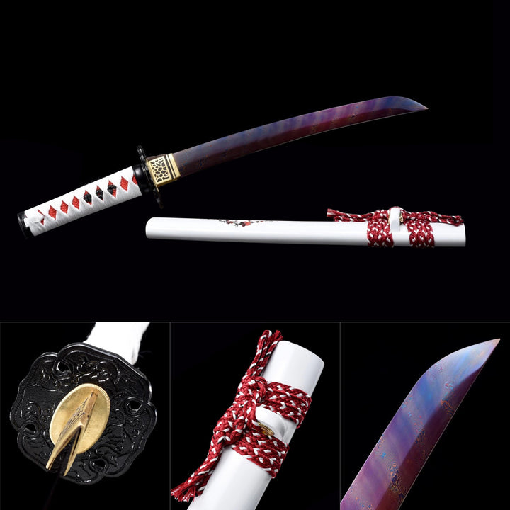 Color Treated White Tanto