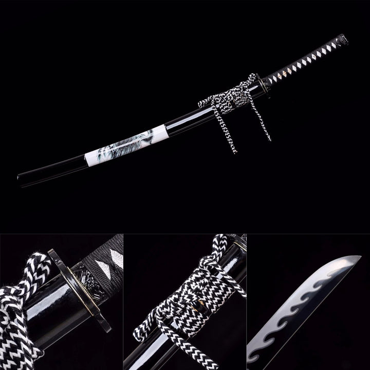Kyouya no Kaze Katana Color Treated Black