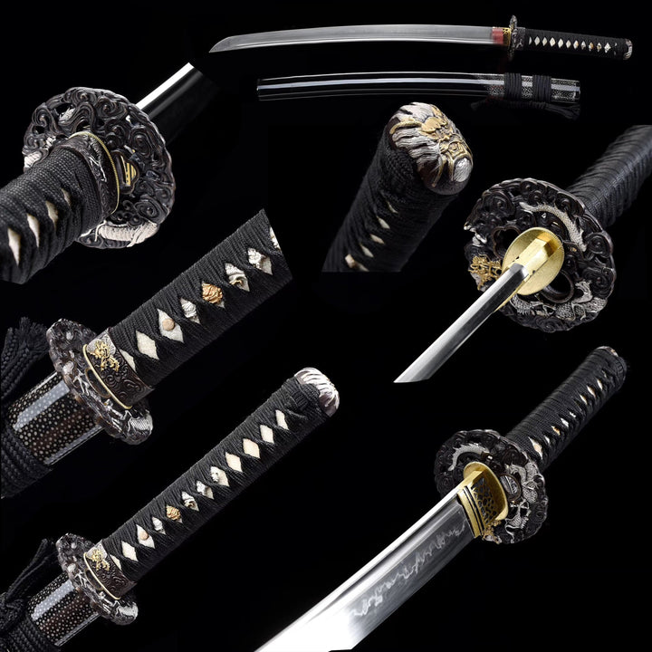 Silver Dragon Wakizashi