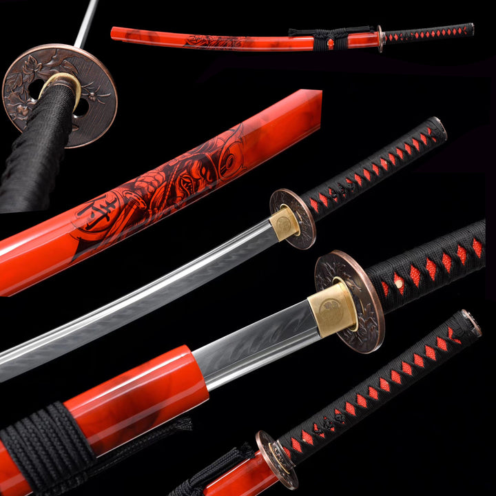 Suzaku no Hi Katana Red