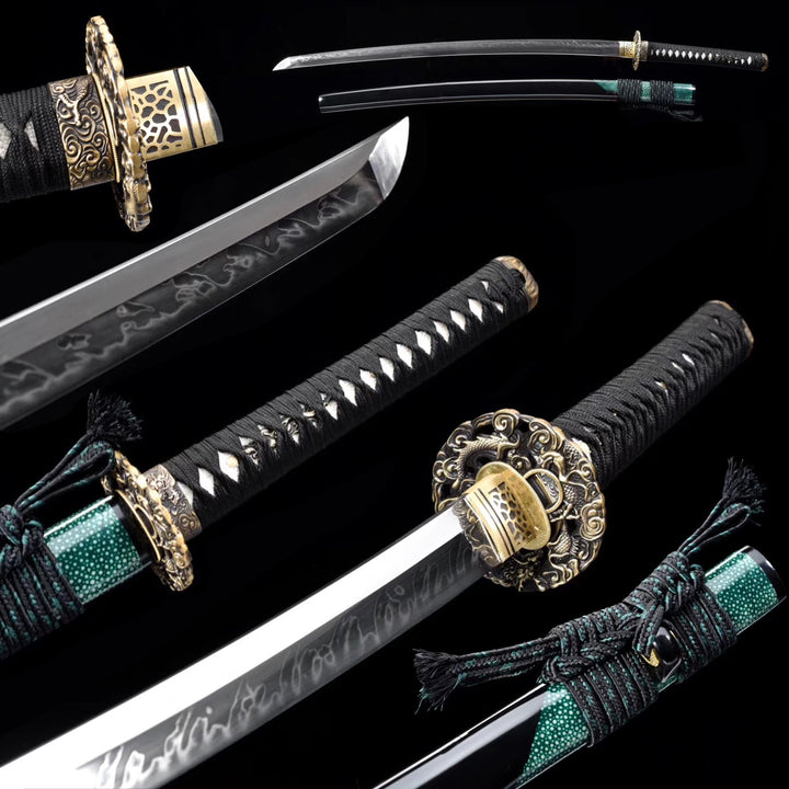 Kyou no Honoo Katana Green