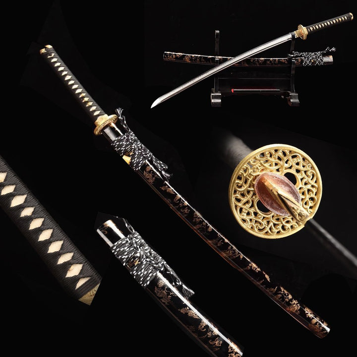 Yami no Rei Katana Brass Tsuba