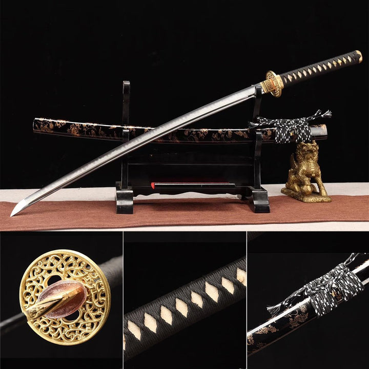 Yami no Rei Katana Brass Tsuba