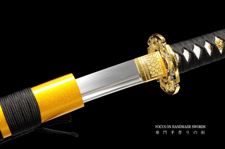 Natsu no Arashi Katana Dragon Tsuba