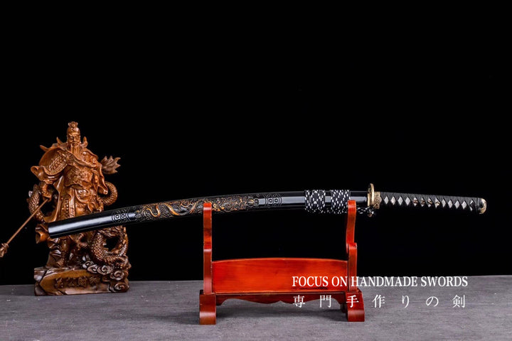 Mizu no Kizuna Katana Engrave Dragon Saya