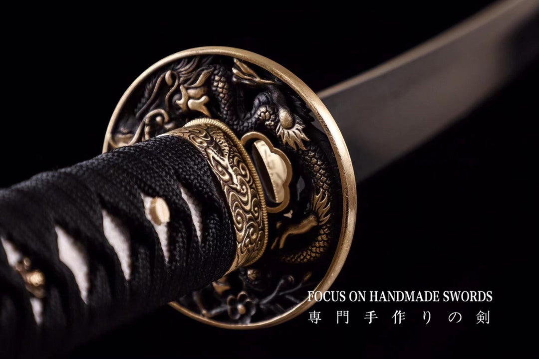 Mizu no Kizuna Katana Engrave Dragon Saya