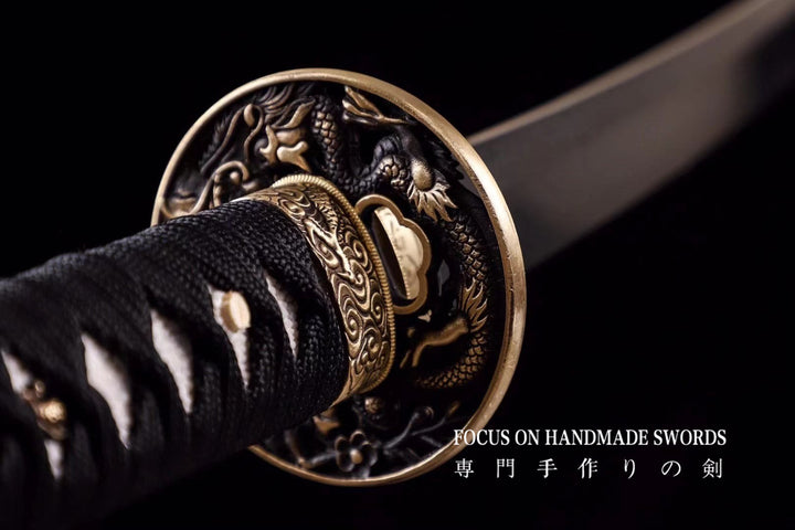 Mizu no Kizuna Katana Engrave Dragon Saya