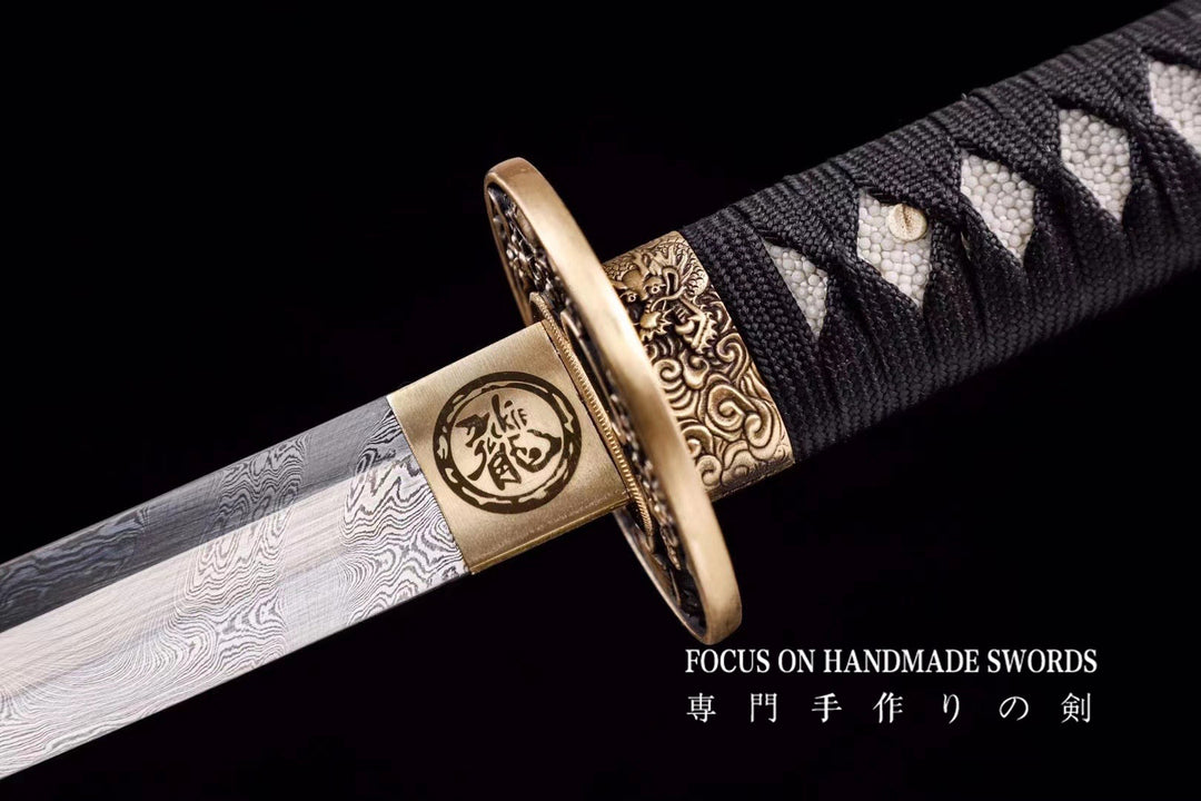 Mizu no Kizuna Katana Engrave Dragon Saya