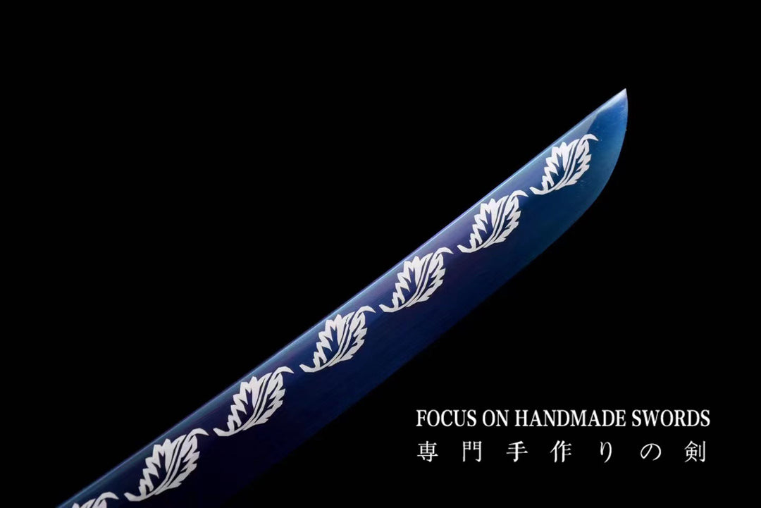 Iwa no Chikara Manganese Steel Katana  White Scabbard