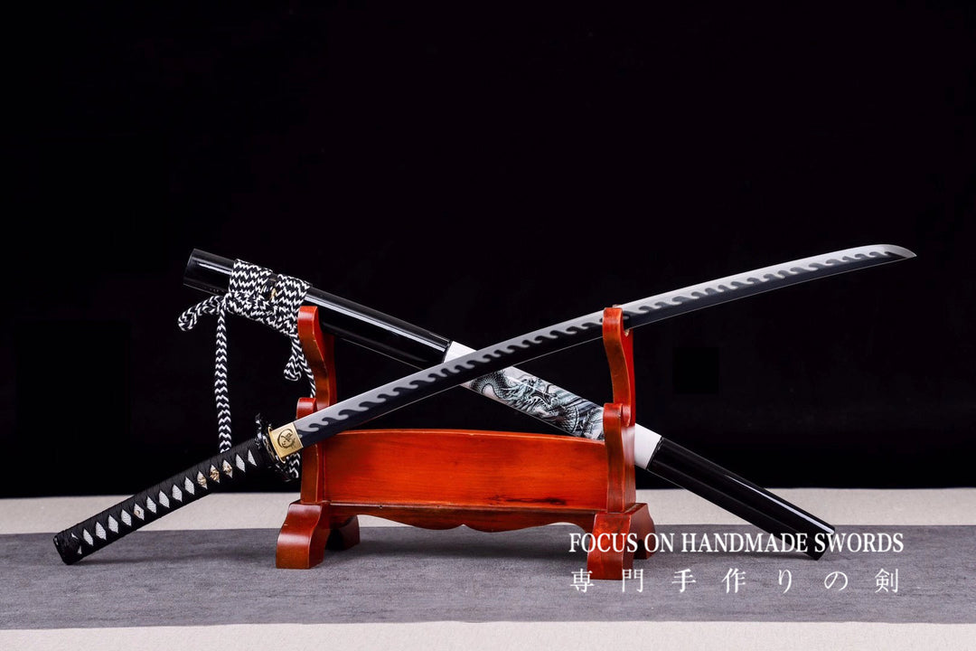 Kyouya no Kaze Katana Color Treated Black