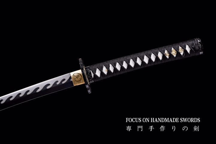 Kyouya no Kaze Katana Color Treated Black