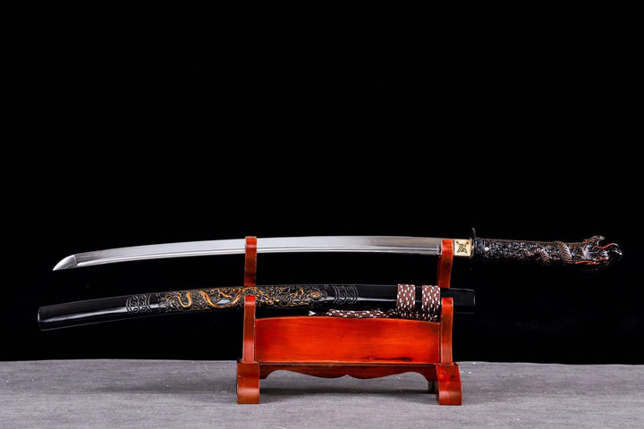 Arashi no Oto Katana Engrave Dragon