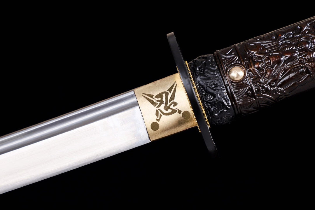 Arashi no Oto Katana Engrave Dragon