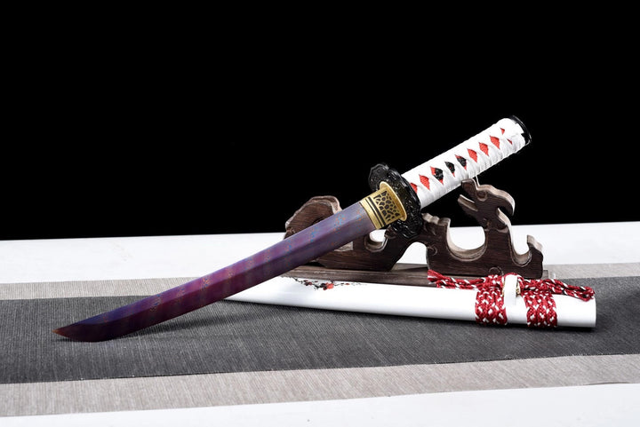 Color Treated White Tanto