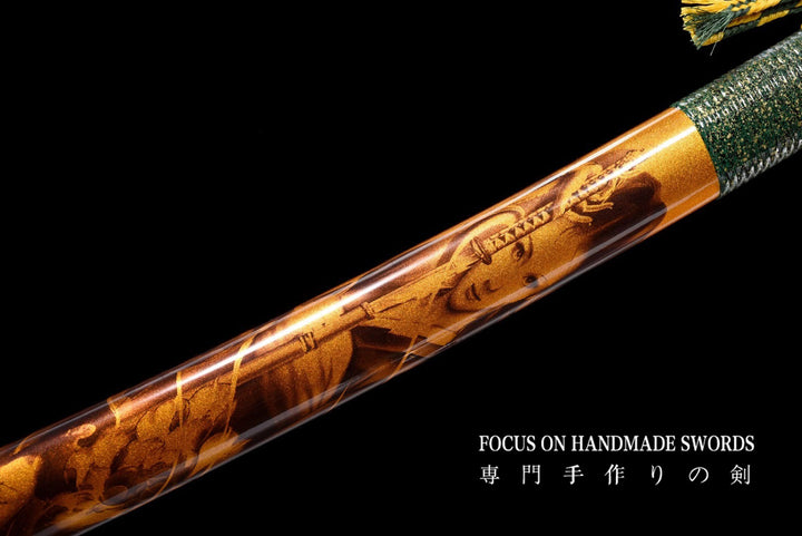 Kuro no Unmei Katana,Paint Warrior