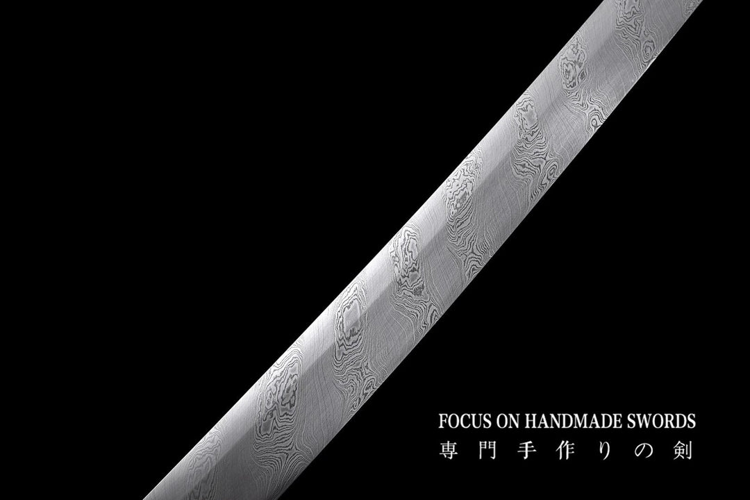 Aki no Sora Green Katana,Twist Pattern