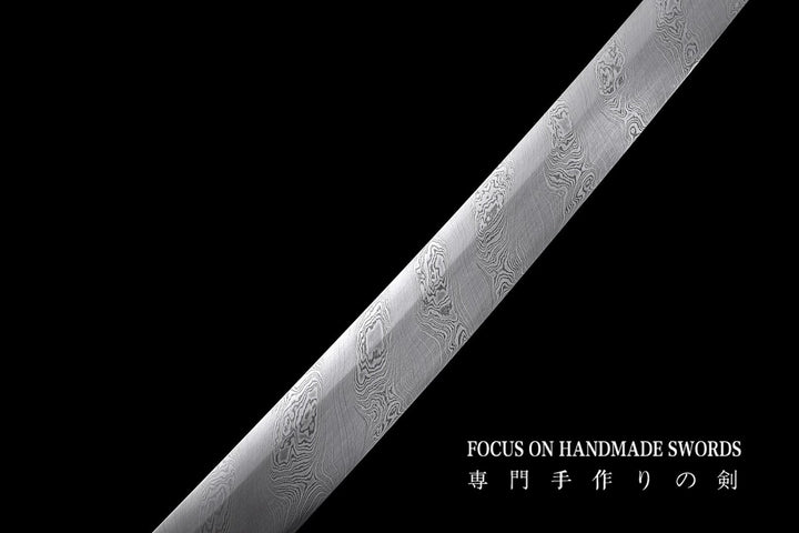 Aki no Sora Green Katana,Twist Pattern