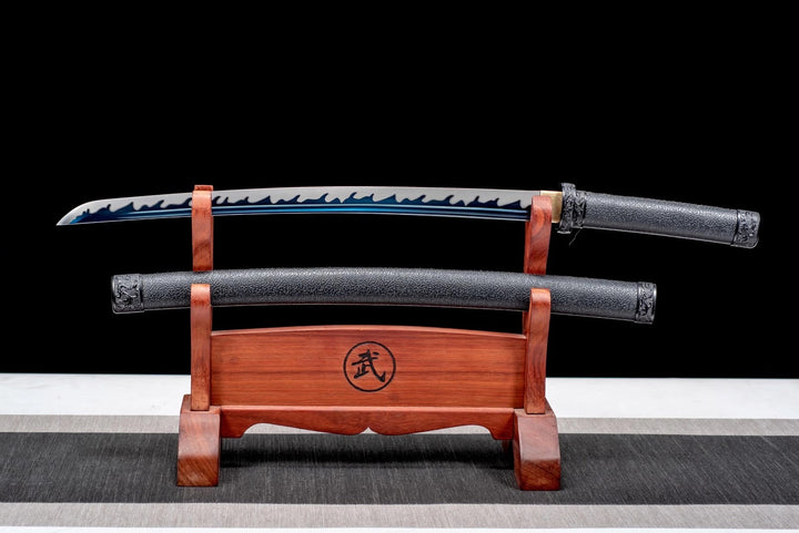 Leather Scabbard Wakizashi Black