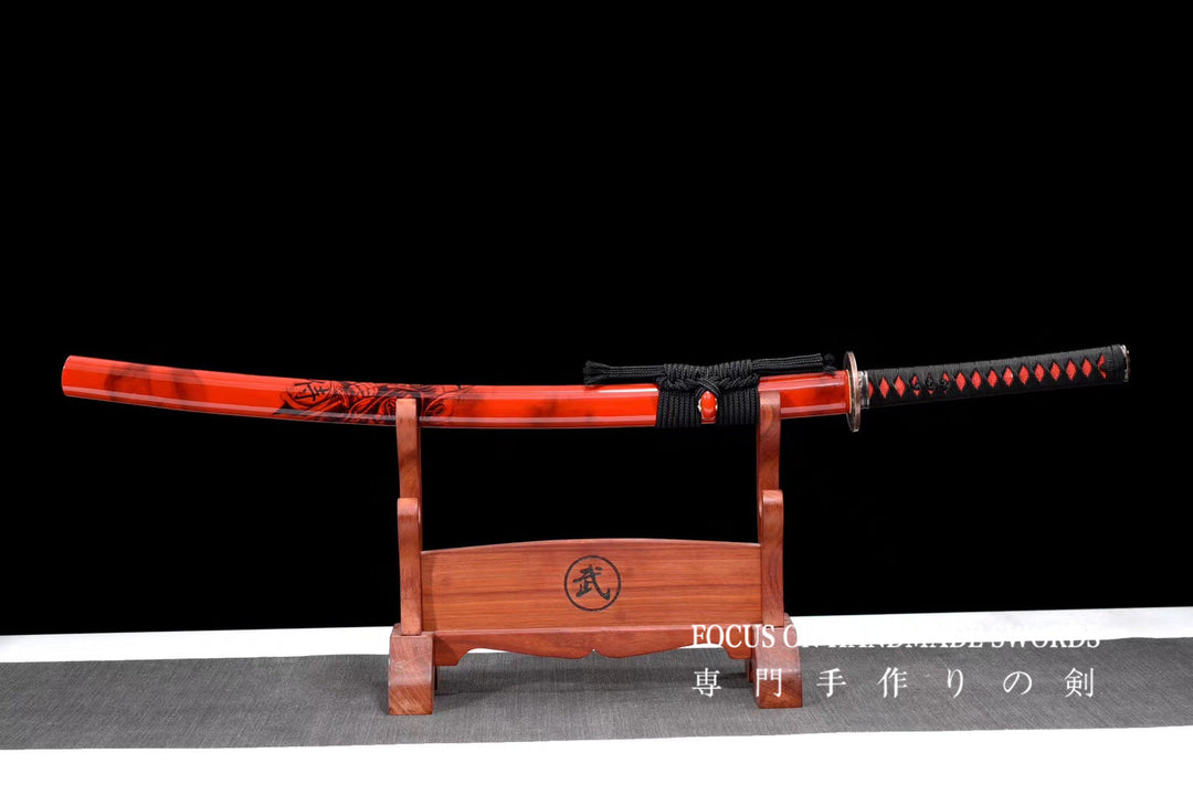 Suzaku no Hi Katana Red