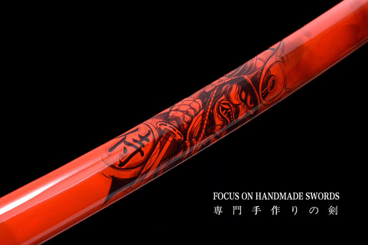 Suzaku no Hi Katana Red