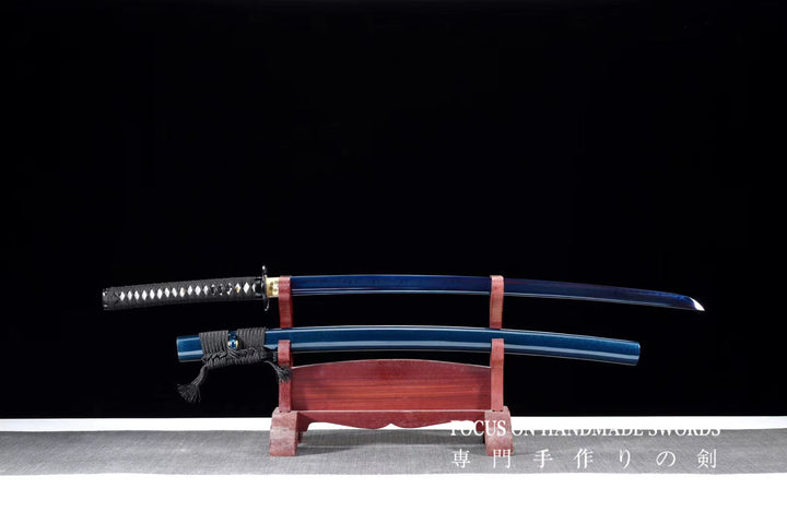 Ken no Tamashii Color Treated Blue Katana
