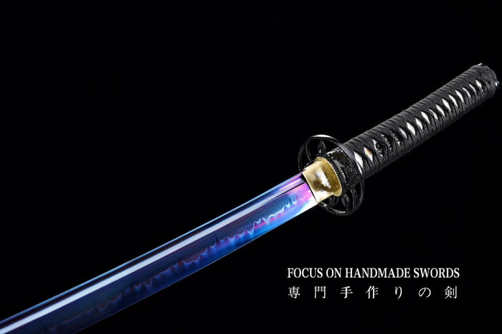 Ken no Tamashii Color Treated Blue Katana