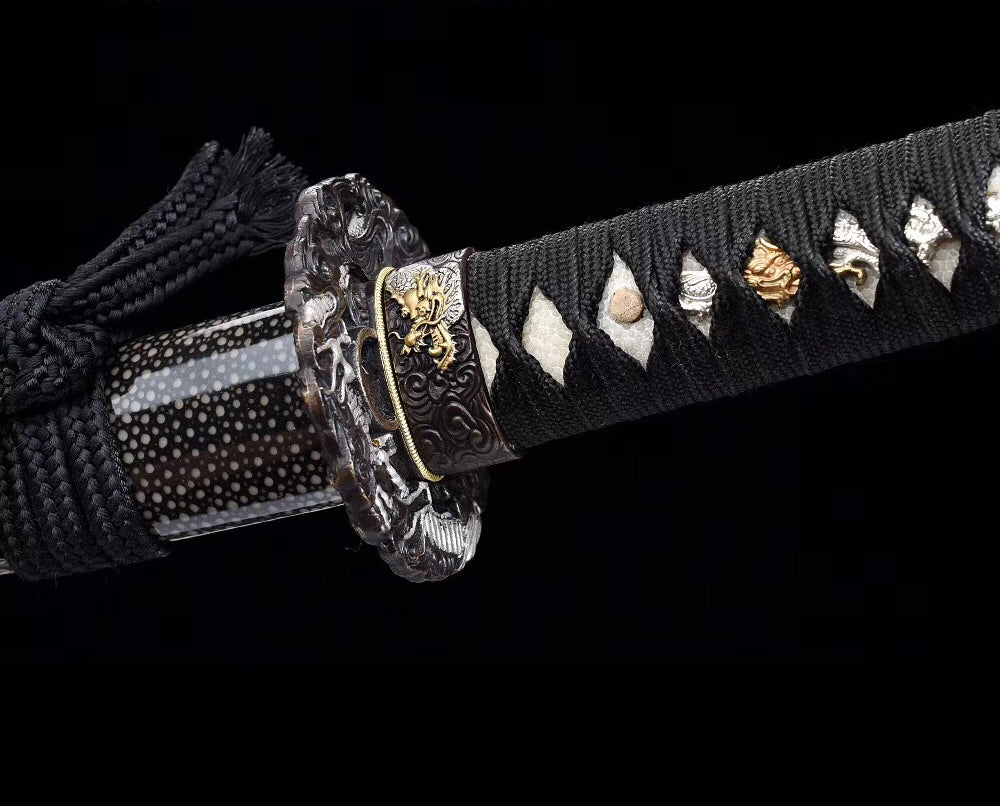 Silver Dragon Wakizashi