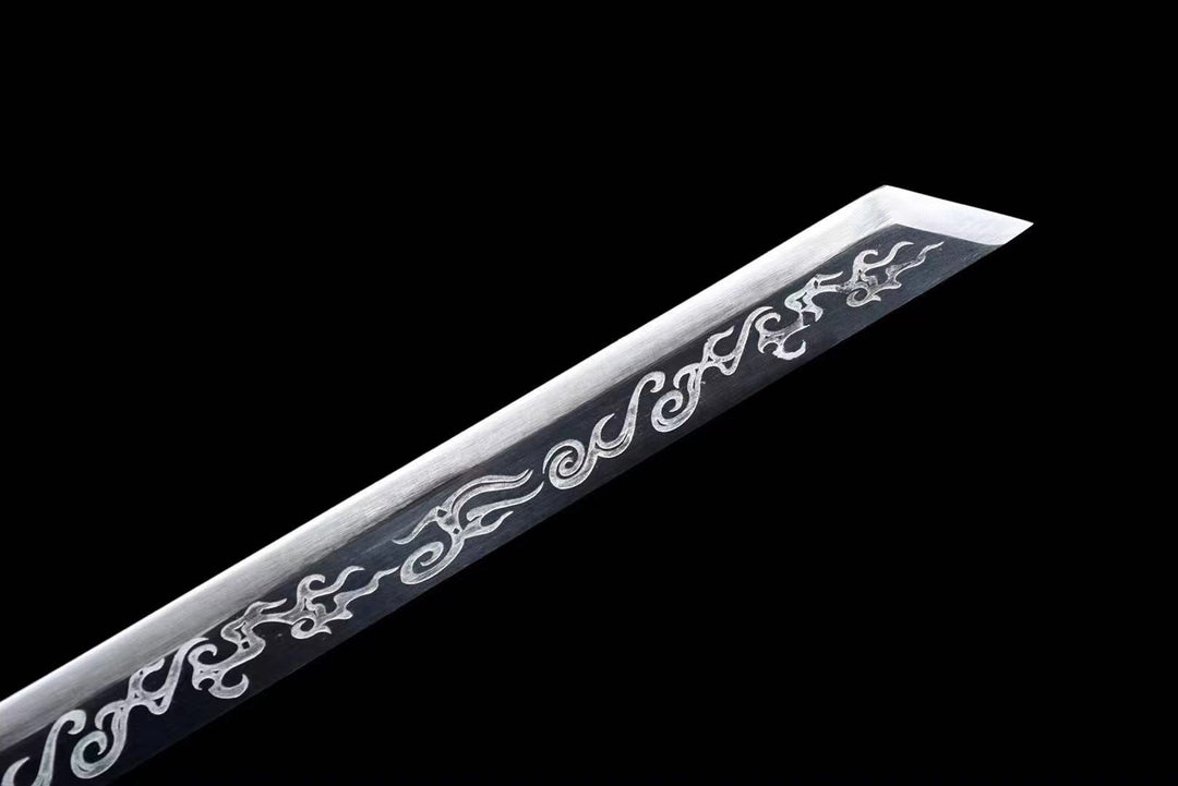 Ryuu no Kiba Katana Black Straight