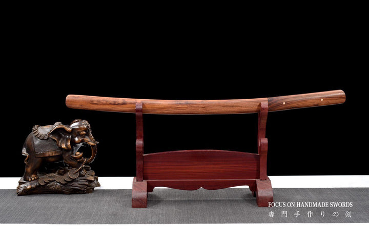 Hand Forged Wakizashi Clay Tempered Shirasaya
