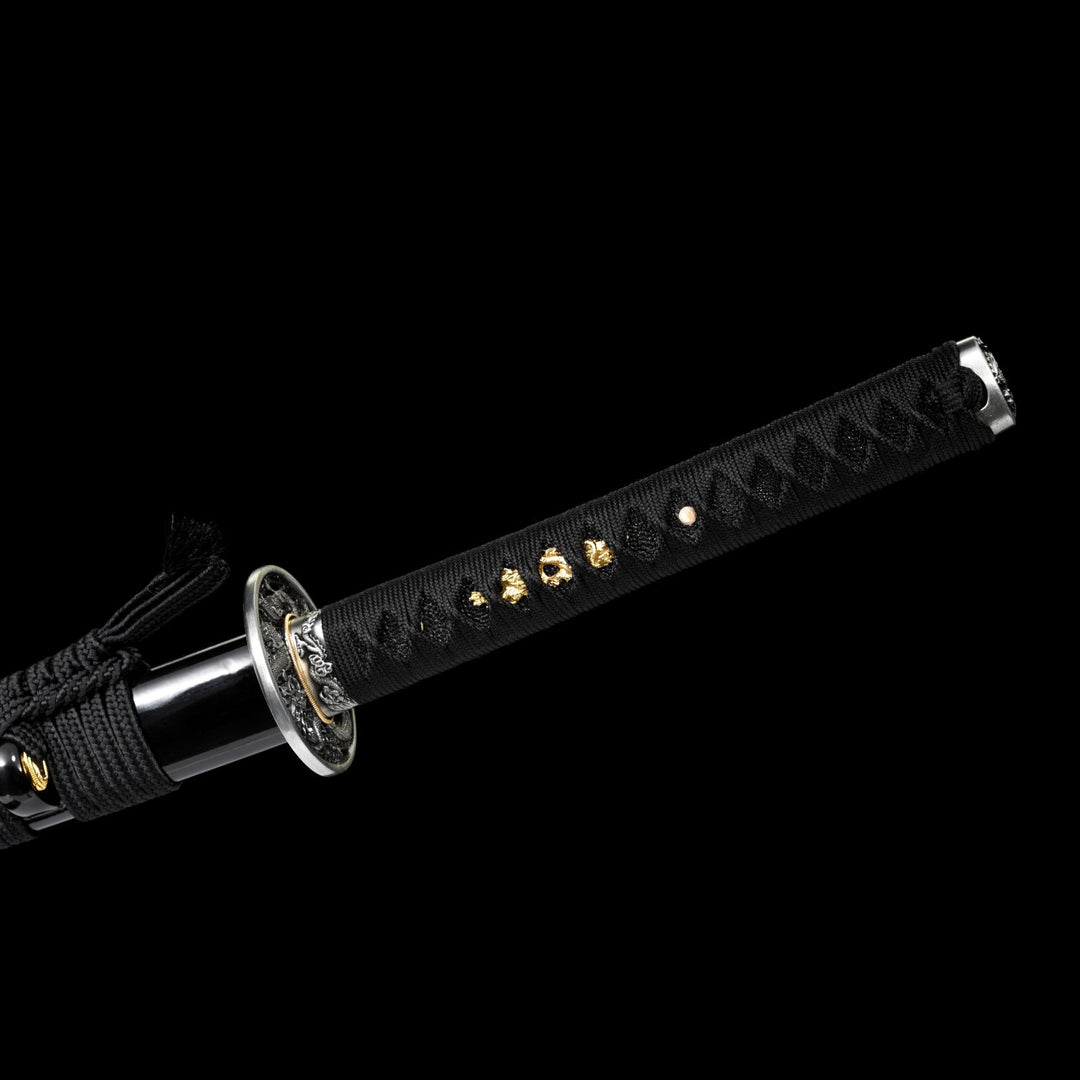 Silver Dragon Katana