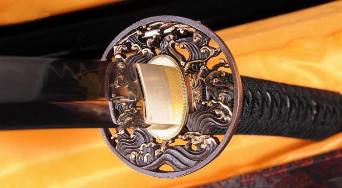 Yuki no Kizuna Katana Waves Tsuba