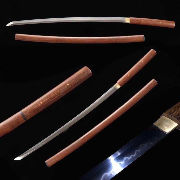 Handmade Shirasaya Katana Rosewood