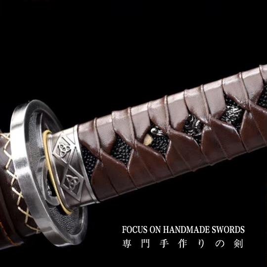 Genbu no Tsubasa Katana Leather Straps