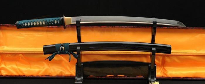 Hikari no Ki Wakizashi Iron Tsuba