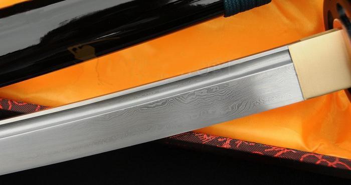 Hikari no Ki Wakizashi Iron Tsuba