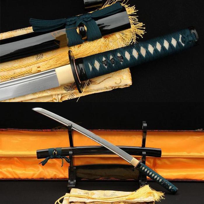 Hikari no Ki Wakizashi Iron Tsuba