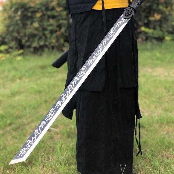 Ryuu no Kiba Katana Black Straight