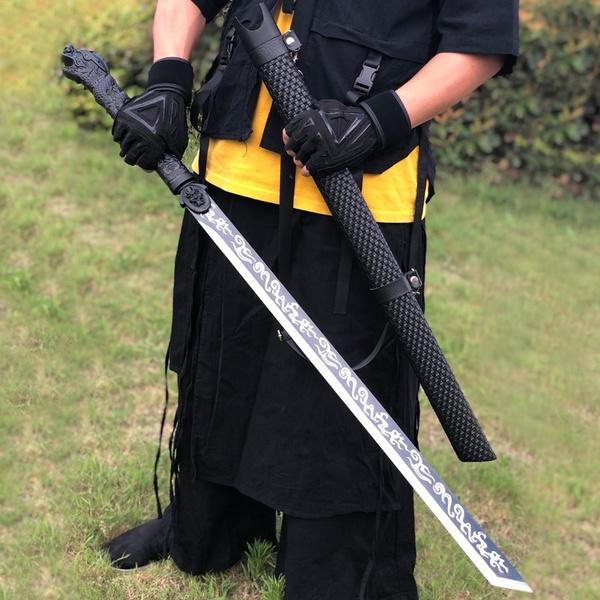 Ryuu no Kiba Katana Black Straight