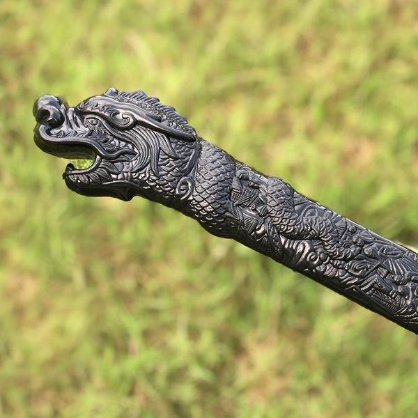 Ryuu no Kiba Katana Black Straight