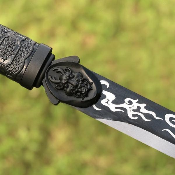 Ryuu no Kiba Katana Black Straight