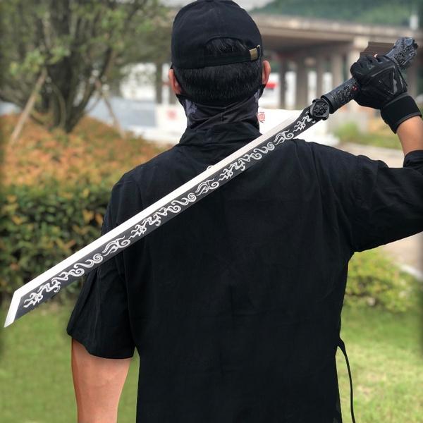 Ryuu no Kiba Katana Black Straight
