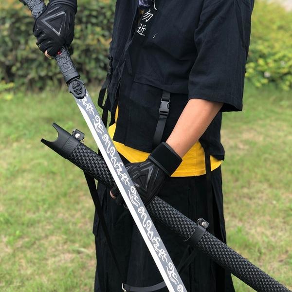 Ryuu no Kiba Katana Black Straight