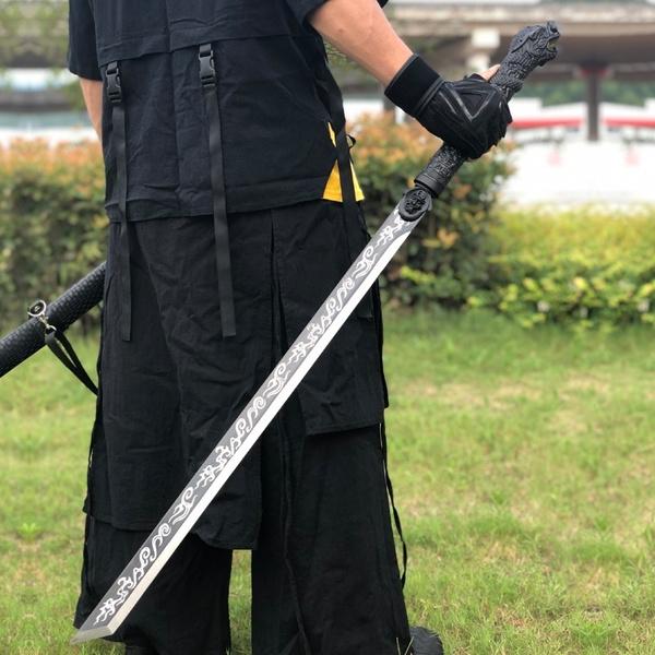 Ryuu no Kiba Katana Black Straight